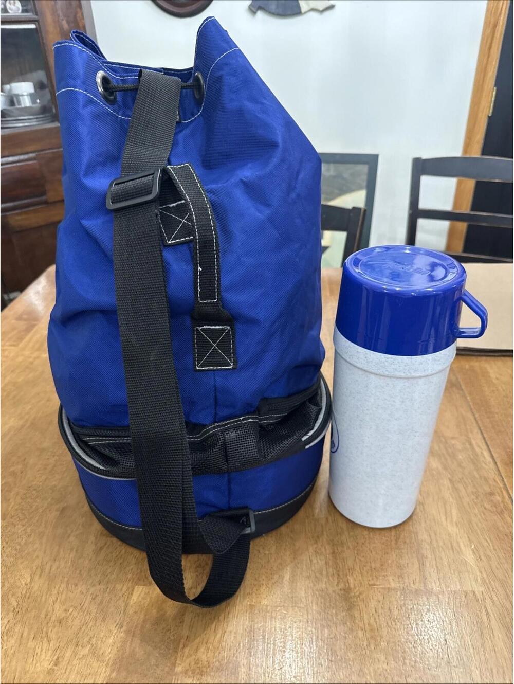 Penn State Football Backpack Tailgater Cooler Cinch Bag W/ Aladdin Thermos Lot - Picture 6 of 12